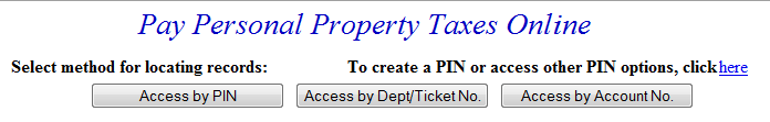 Search method example screen
