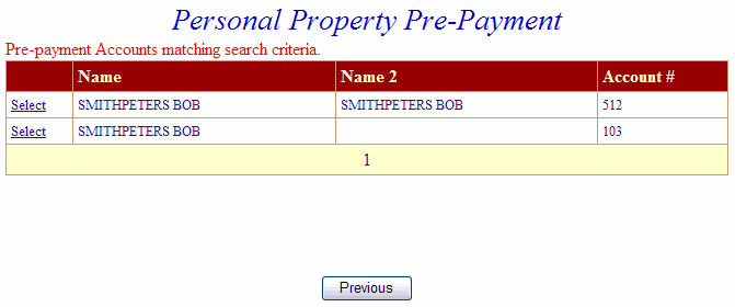 Select name example